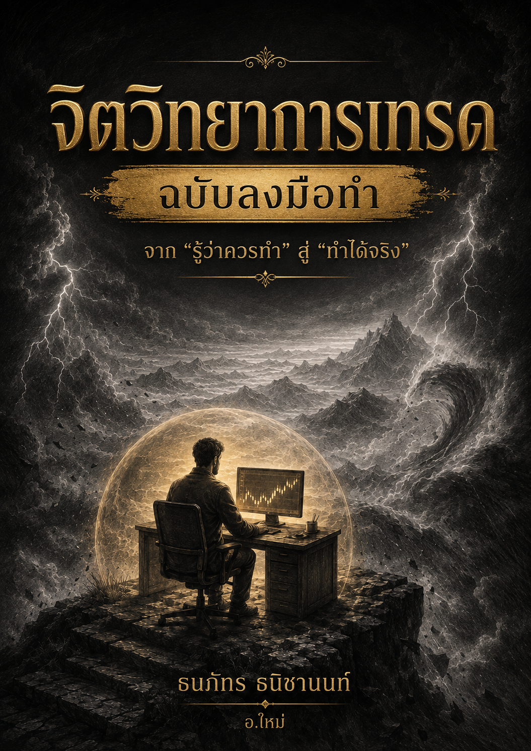 หน้าปก จิตวิทยาการเทรด ฉบับลงมือทำ