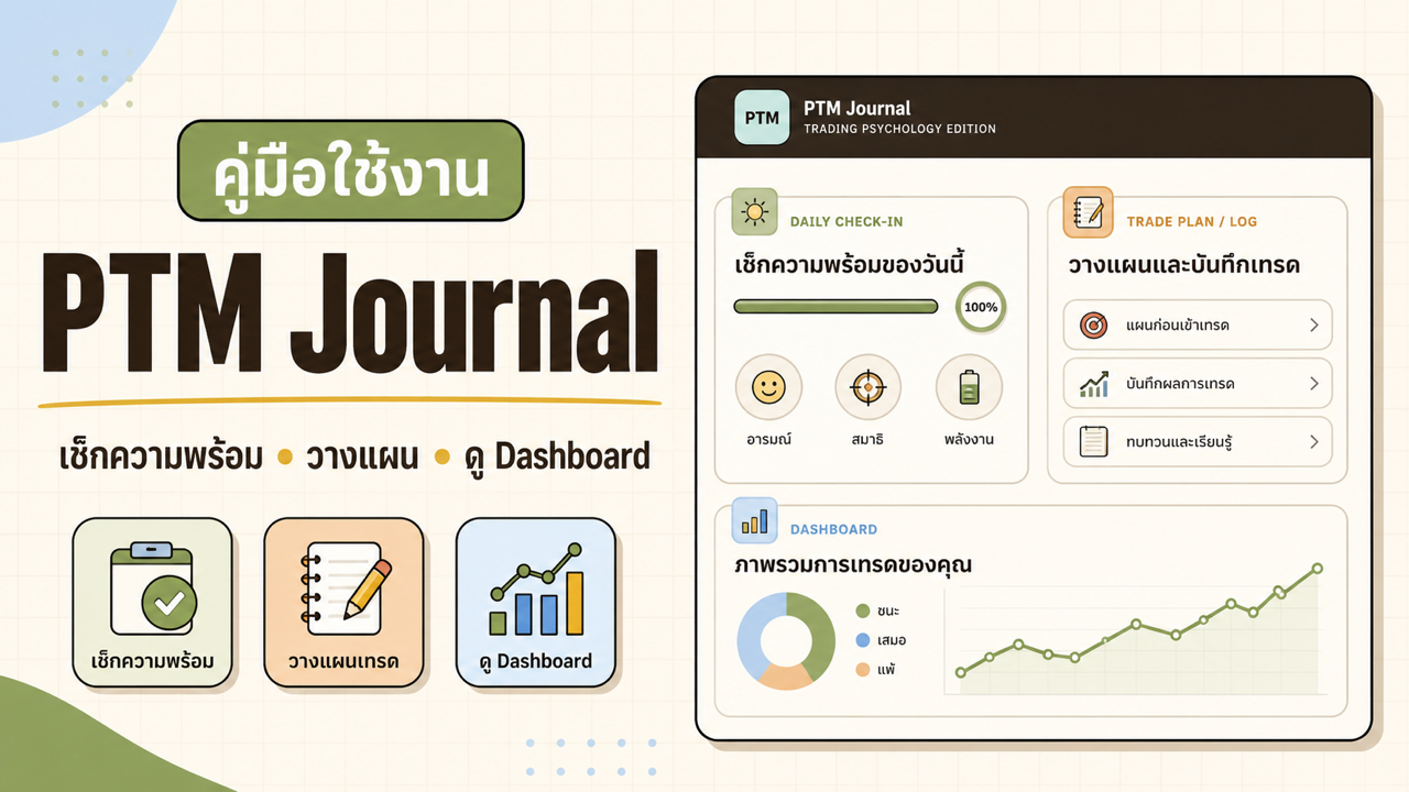วิดีโอแนะนำการใช้งาน PTM Journal